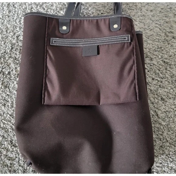 Gucci GG Supreme Coated Canvas/Leather Tote - Picture 10 of 13